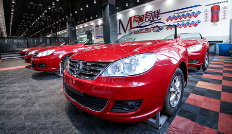 汽车美容实训群